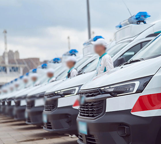 且末县服务车队展示